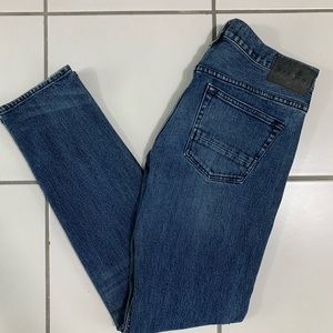 Pacsun Jean Slim Men 29x30 Blue Straight Leg Distressed Pants
